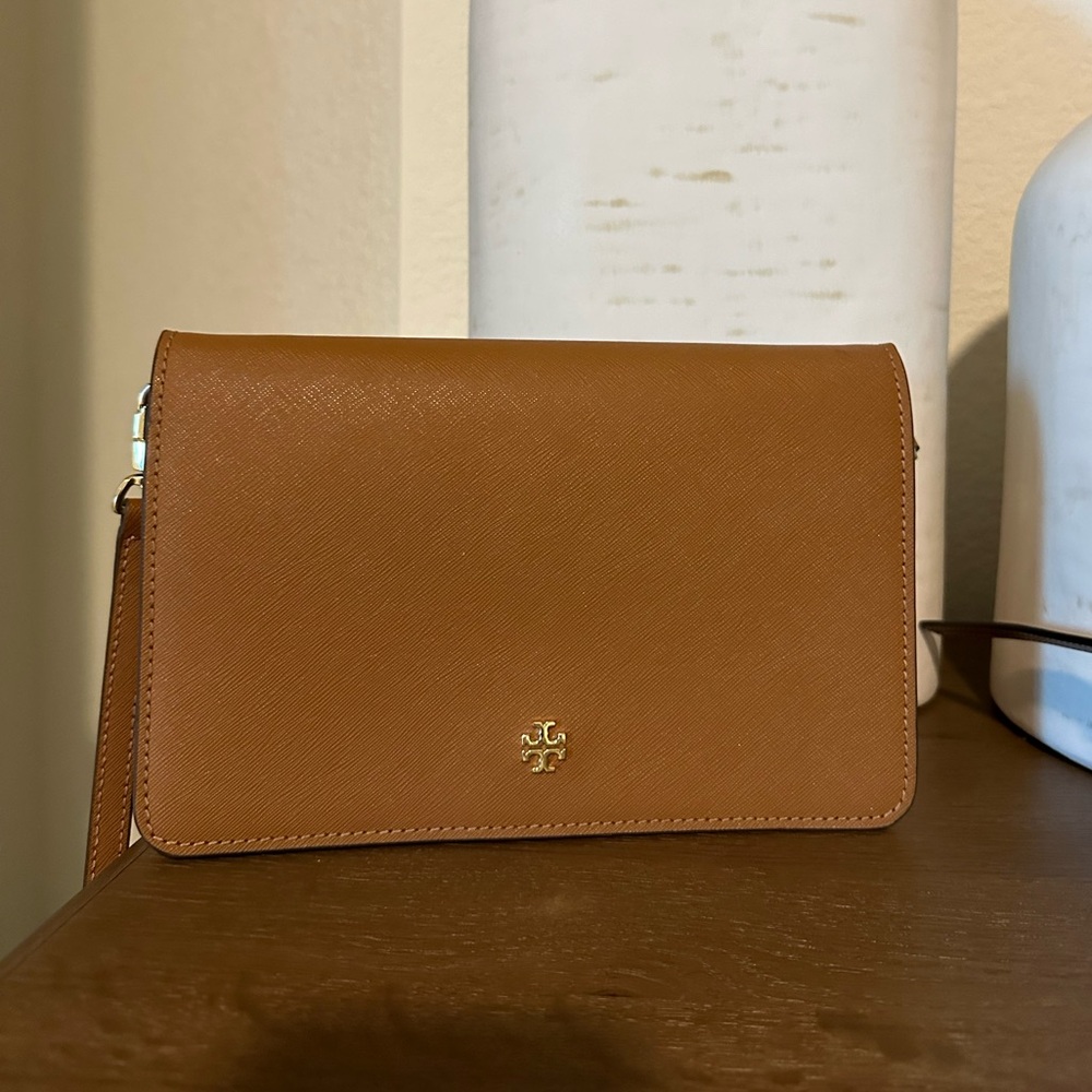 Light Brown Tory Burch Crossbody